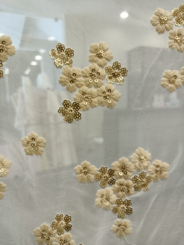 Georgette Base Designer Dyeble Fabric -8