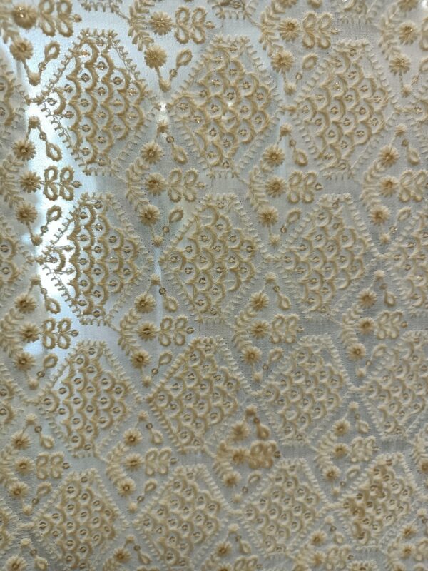 Georgette Base Designer Dyeble fabric