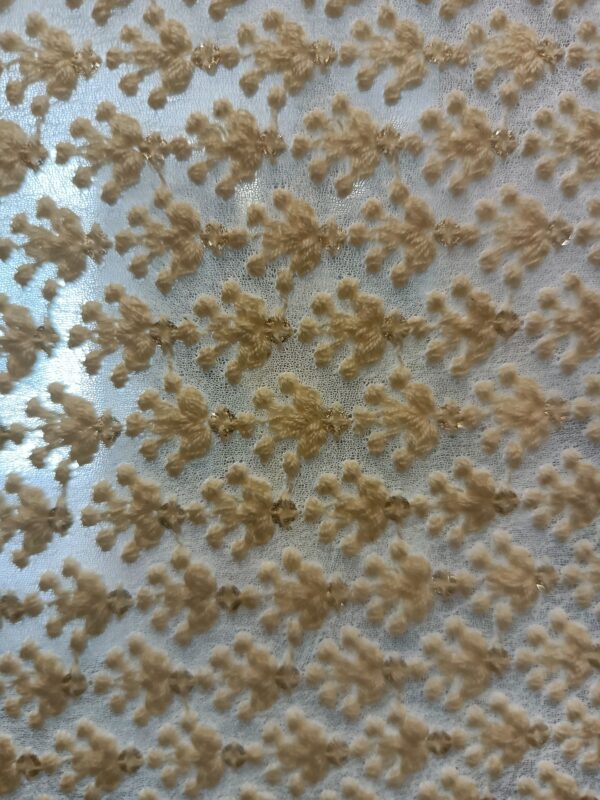 Georgette Base Designer Fabric