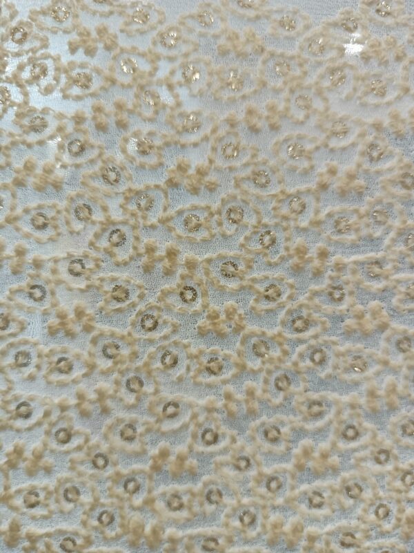 Georgette Base Designer Fabric