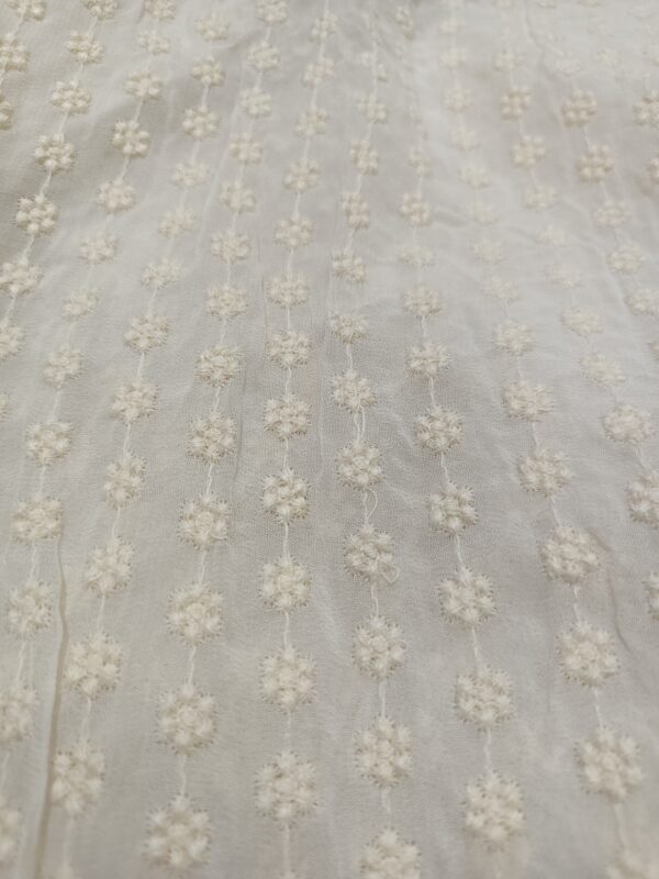 Georgette Base Designer Fabric