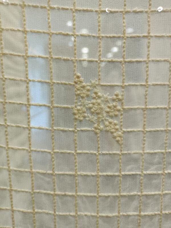 Georgette Base Designer Fabric