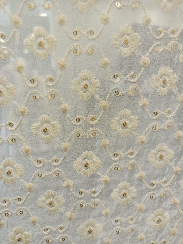 Viscose Georgette Designer Fabric