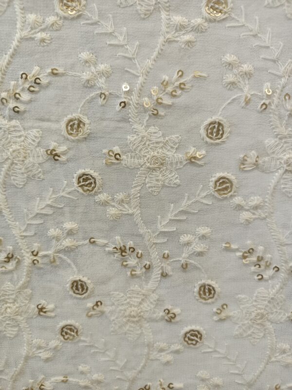 Viscose Georgette Designer Fabric