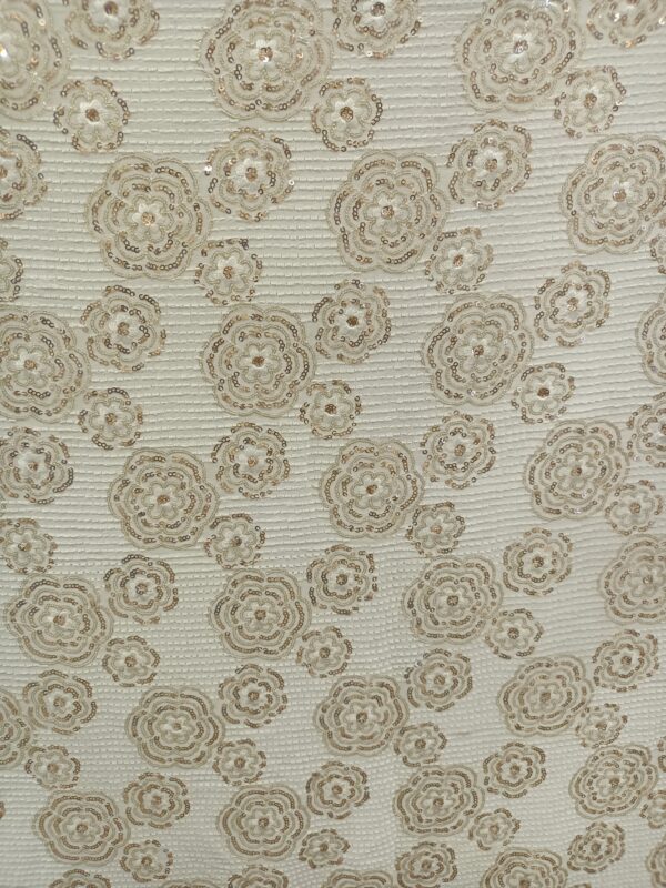 Georgette Heavy Sequence Designer Fabric