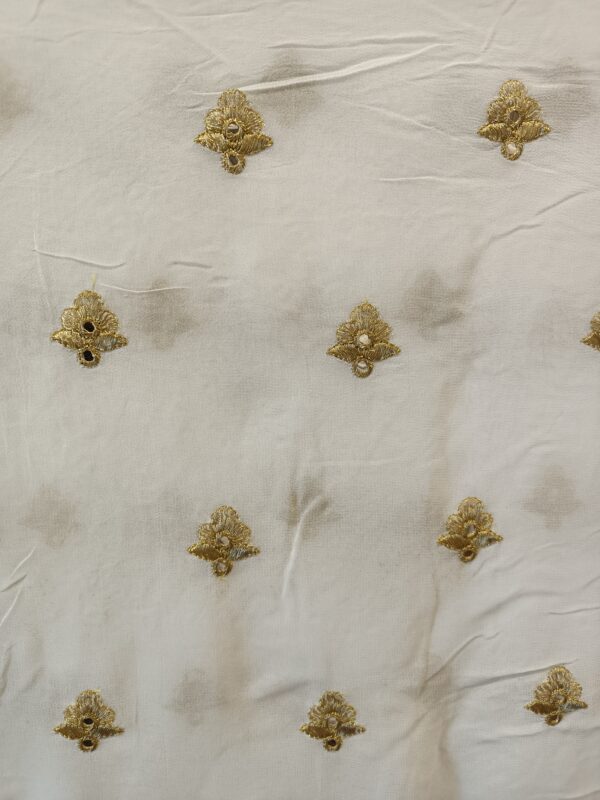 Georgette mirror work Designer