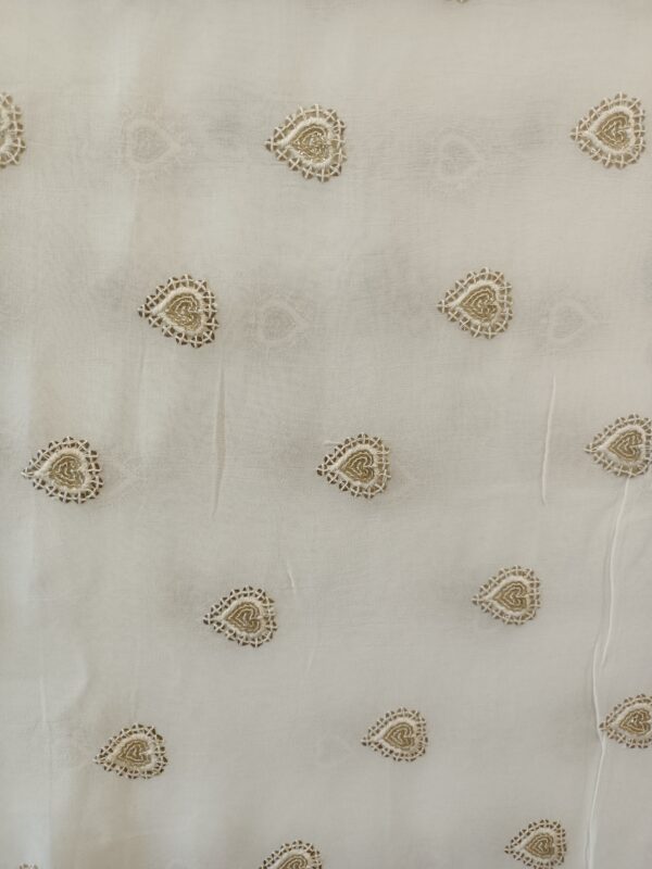 Georgette Base Designer Fabric