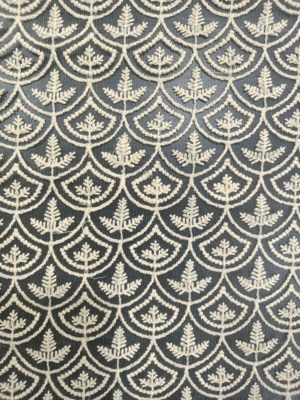 Net embroidery Designer fabric