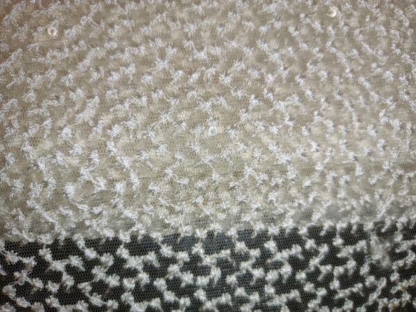 Net Embroidery Designer Fabric